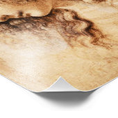 Da Vinci Frauenkopfdruck Fotodruck (Ecke)