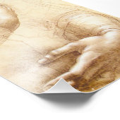 Da Vinci Hands Fotodruck (Ecke)
