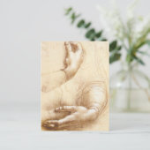 Da Vinci Hands Postcard Postkarte (Stehend Vorderseite)