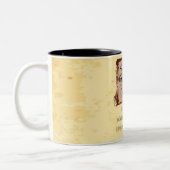 Da Vinci Helicopter Gedicht 🚁 Budget Special Zweifarbige Tasse (Links)