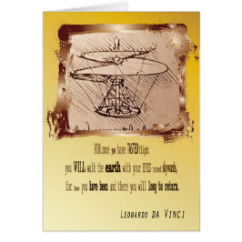 Da Vinci Helicopter 🚁 ✨ Sonderbudget