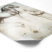Da Vinci Horse Fotodruck (Ecke)