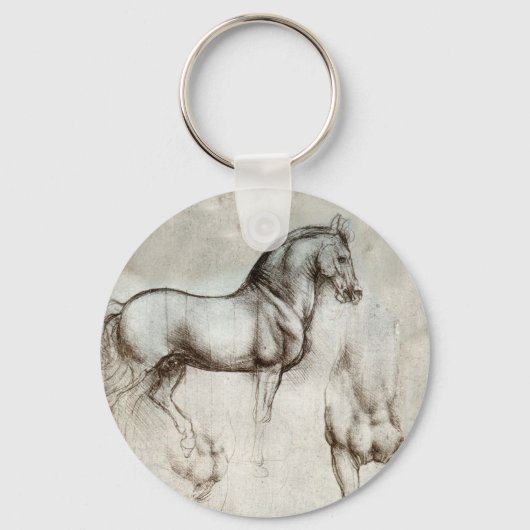 Da Vinci Horse Key Chain Schlüsselanhänger (Vorderseite)