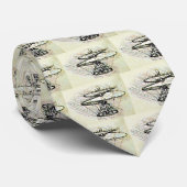 da Vinci-Hubschrauber #1 Krawatte (Gerollt)