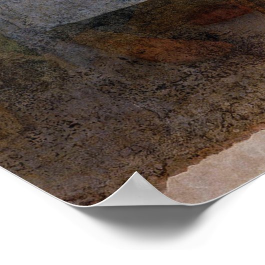 Da Vinci ist das letzte Abendessen Poster (Ecke)