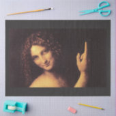 DA VINCI JOHN THE BAPTIST TISSUPAPIER SEIDENPAPIER (Basteln)