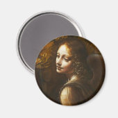 Da Vinci Jungfrau des Rocks Angel Magnet (Vorderseite/Rückseite)