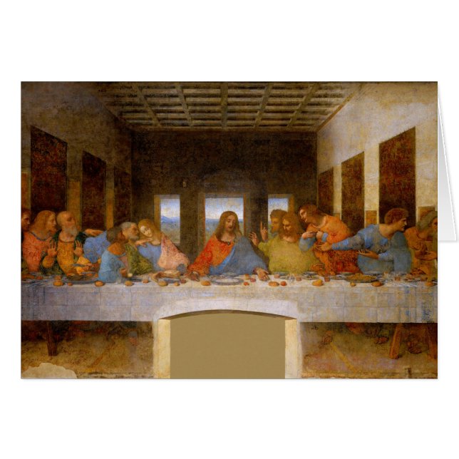 Da Vinci Last Supper Fine Art Classic (Vorderseite (Horizontal))