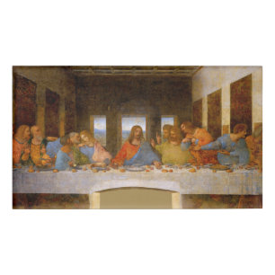 Da Vinci Last Supper Fine Art Classic Namenschild
