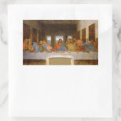 Da Vinci Last Supper Fine Art Classic Rechteckiger Aufkleber (Tasche)