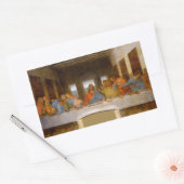 Da Vinci Last Supper Fine Art Classic Rechteckiger Aufkleber (Umschlag)