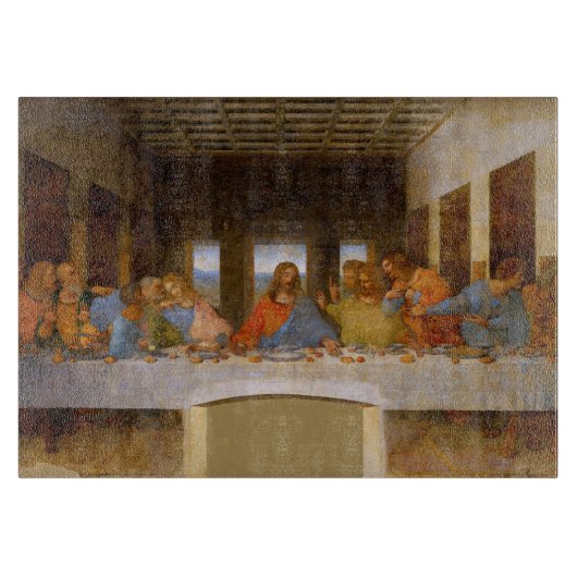 Da Vinci Last Supper Fine Art Classic Schneidebrett (Vorderseite)