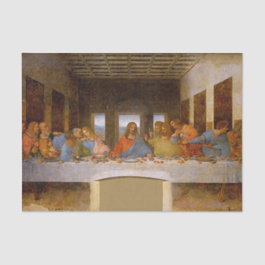Da Vinci Last Supper Fine Art Classic Seidenpapier (Vorderseite)