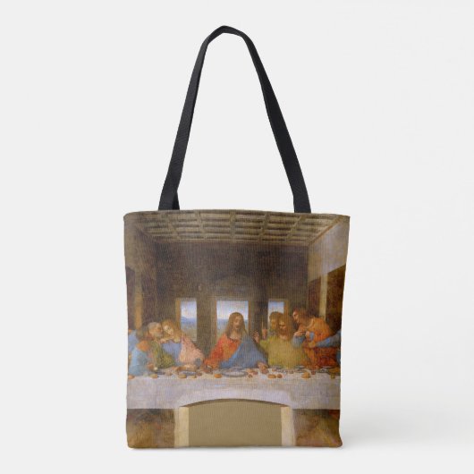 Da Vinci Last Supper Fine Art Classic Tasche (Rückseite)