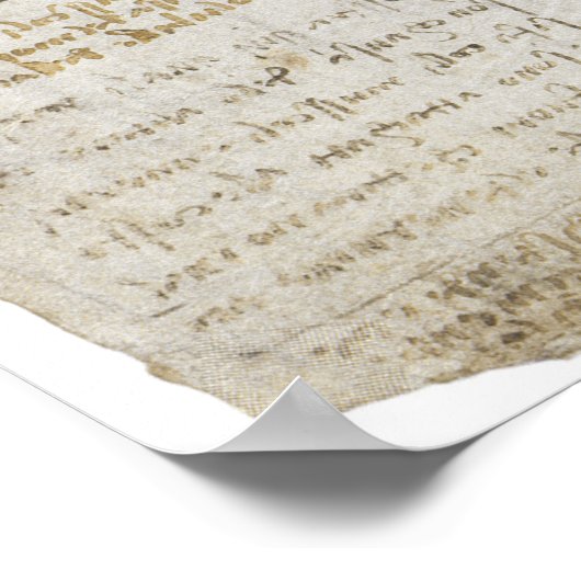 Da Vinci, Leonardo - Anatomie-Studie Poster (Ecke)