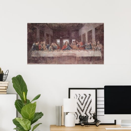 Da Vinci, Leonardo - Das letzte Abendessen Poster (Heimbüro)