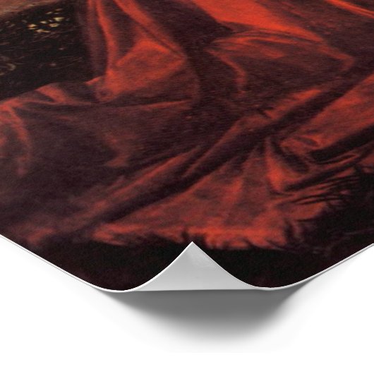 Da Vinci, Leonardo - Die Ankündigung Poster (Ecke)