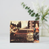 Da Vinci, Leonardo - Die Ankündigung Postkarte (Stehend Vorderseite)