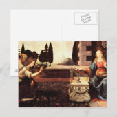 Da Vinci, Leonardo - Die Ankündigung Postkarte (Vorne/Hinten)