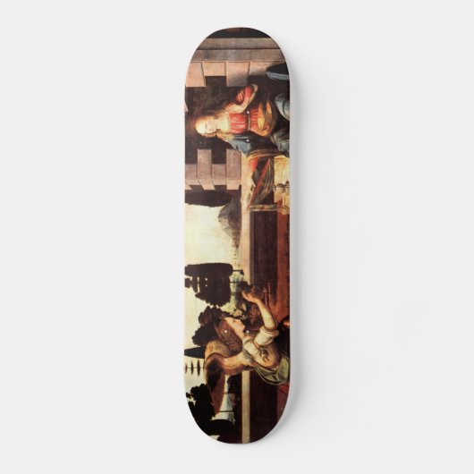 Da Vinci, LEONARDO - die Ankündigung Skateboard (Vorderseite)