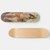 Da Vinci-LEONARDO - Die Taufe von Christus Skateboard (Horizontal)