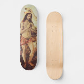 Da Vinci-LEONARDO - Die Taufe von Christus Skateboard (Vorderseite)