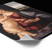DA VINCI MADONNA UND KIND POSTER (Ecke)
