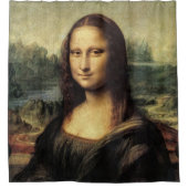 Da Vinci Mona Lisa Duschvorhang (Vorderseite)