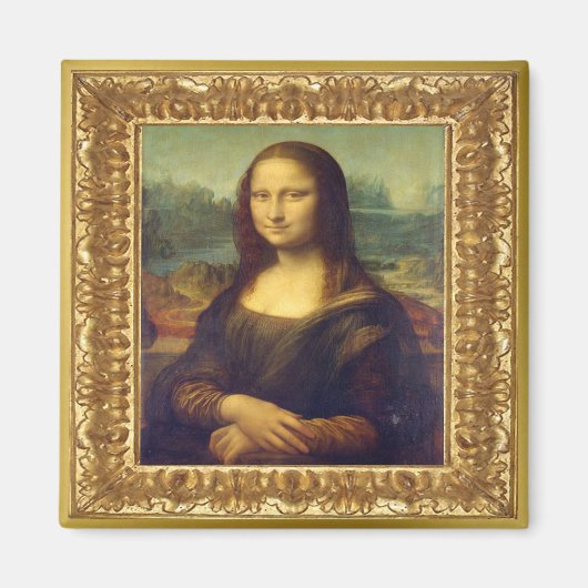 Da Vinci Mona Lisa Masterpiece Magnet (Vorne)