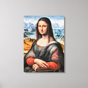 Da Vinci - Mona Lisa, weltberühmtes Gemälde Leinwanddruck