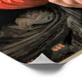 Da Vinci - Mona Lisa, weltberühmtes Gemälde Poster (Ecke)