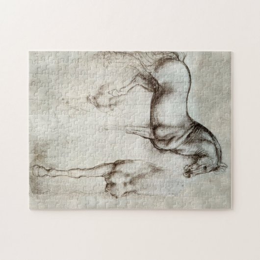 Da Vinci-Pferdepuzzlespiel Puzzle (Horizontal)