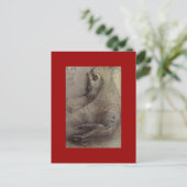da Vinci Postcard Postkarte (Stehend Vorderseite)