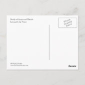da Vinci Postcard Postkarte (Rückseite)