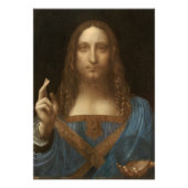 Da Vinci, Retter der Welt, Salvator Mundi Fotodruck (Vorne)