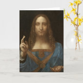 Da Vinci, Retter der Welt, Salvator Mundi Karte (Gelbe Blume)