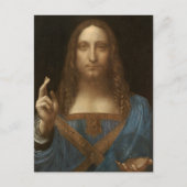 Da Vinci, Retter der Welt, Salvator Mundi Postkarte (Vorderseite)