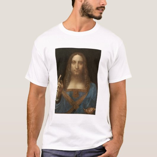 Da Vinci, Retter der Welt, Salvator Mundi T-Shirt (Vorderseite)