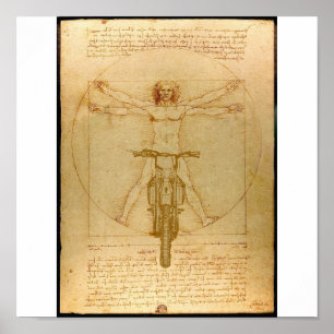 Da Vinci-Schmutz-FahrradMotocross Supercross Poster