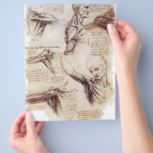 da Vinci — Schulterskizze Flyer (Hand)