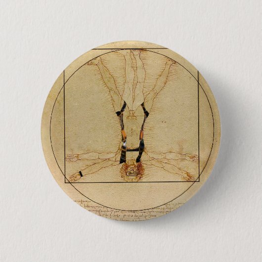 da Vinci Skydiving Button (Vorderseite)