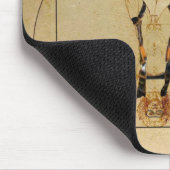 da Vinci Skydiving Mousepad (Ecke)