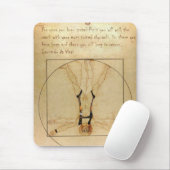 da Vinci Skydiving Mousepad (Mit Mouse)