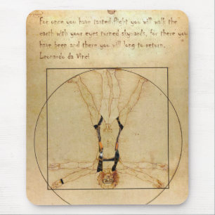 da Vinci Skydiving Mousepad
