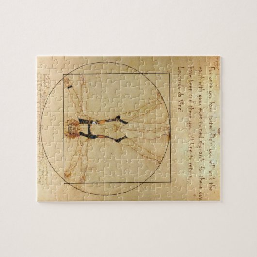 da Vinci Skydiving Puzzle (Horizontal)