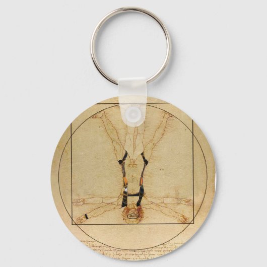 da Vinci Skydiving Schlüsselanhänger (Vorderseite)