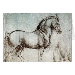 Da Vinci Study of a Horse Renaissance Kunst