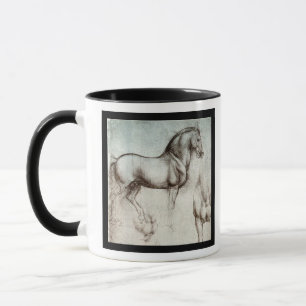 Da Vinci Study of a Horse Renaissance Kunst Tasse