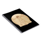 Da Vinci Vitruvian Man Notizblock (Rechte Seite)