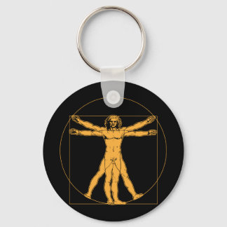 Da Vinci Vitruvian Man Schlüsselanhänger